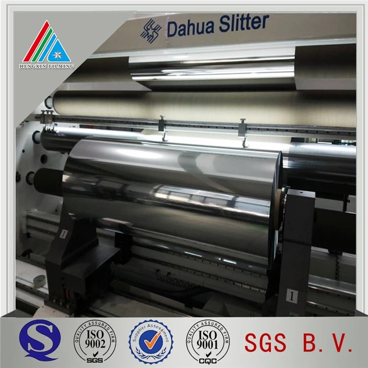 12 Micron Silver Metallized Polyester Film